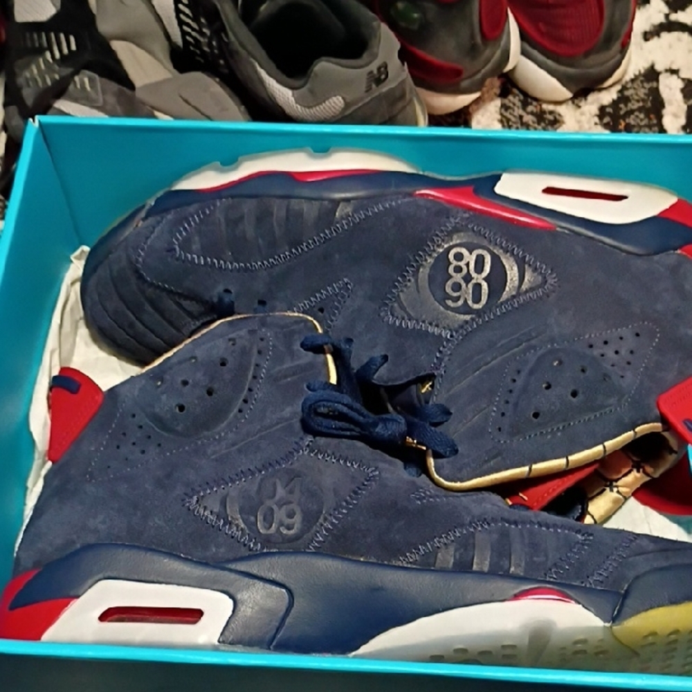 Nike Air Jordan 6 Retro DB - Midnight Navy and White